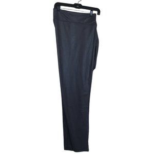 All Worthy McGrady The Ultimate Faux Leather‎ Leggings Gunmetal Size 5XT